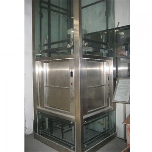 Electric 2 Stops 150Kg Library Hotel Restaurant Kitchen Food Elevator Lift Dumbwaiter