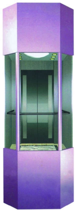 Cheap Price Villa  Pneumatic Vacuum Elevator or Villa Glass Home Round Elevator