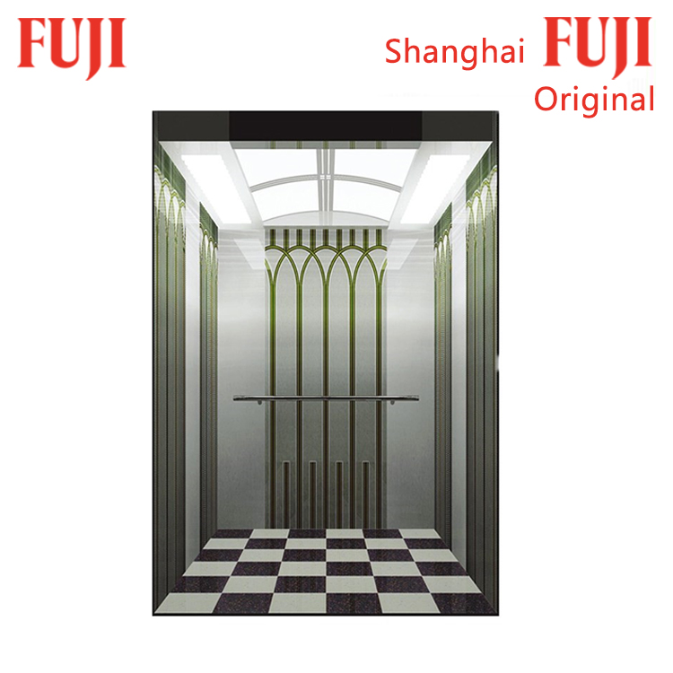 High reputation Periosteum Elevator -
630KG 8 Persons Passenger Lift Elevator with standard design – Fuji detail pictures
